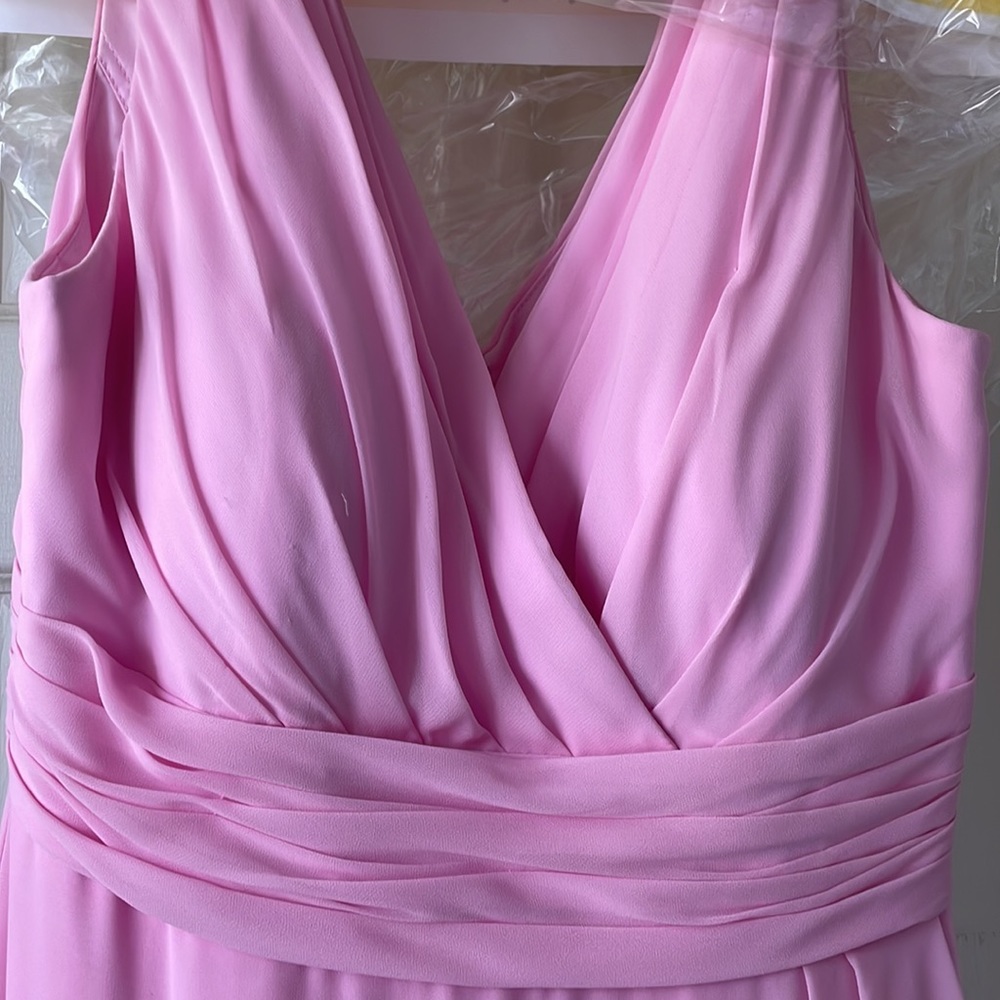 Azazie Iliana, retired style, Candy Pink, size A12